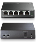 (NEW $56.95) TL-SG1005P, 5 Port Gigabit, 65W PoE Network Ethernet switch