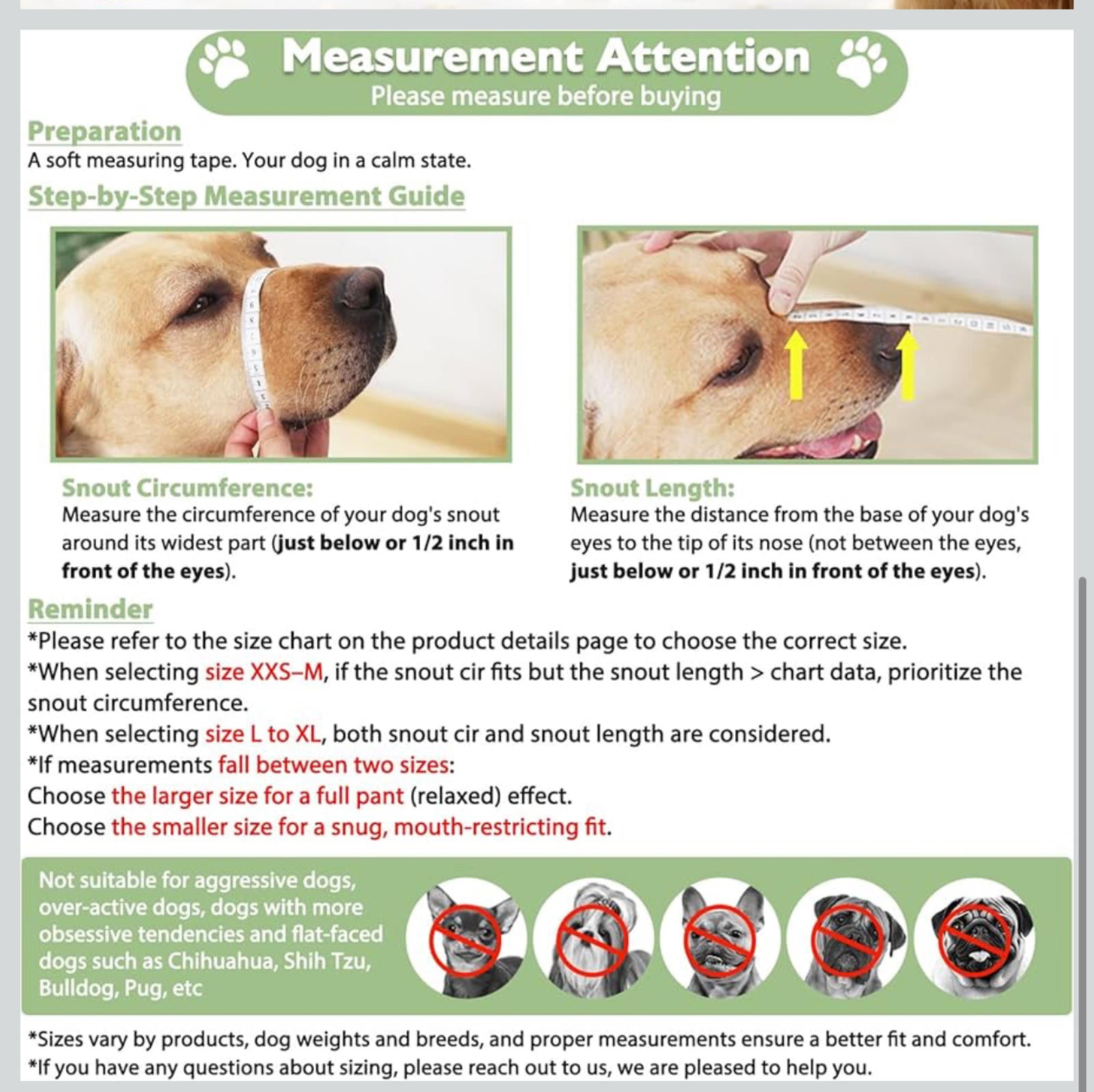 (NEW MSRP $19.95) Mayerzon Soft Mesh Dog Muzzle (XS) – Lightweight & Breathable
