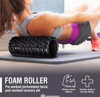 (NEW $39.99) Deep Tissue High Density Foam Roller for Recovery & Pain Relief