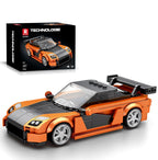 (NEW MSRP $25.99) Reobrix Mazda RX-7 Building Block Kit – 1:24 Scale Racing Car