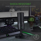 (NEW $114.95) Razer Seiren X USB Streaming Microphone Shock Mount, Supercardioid