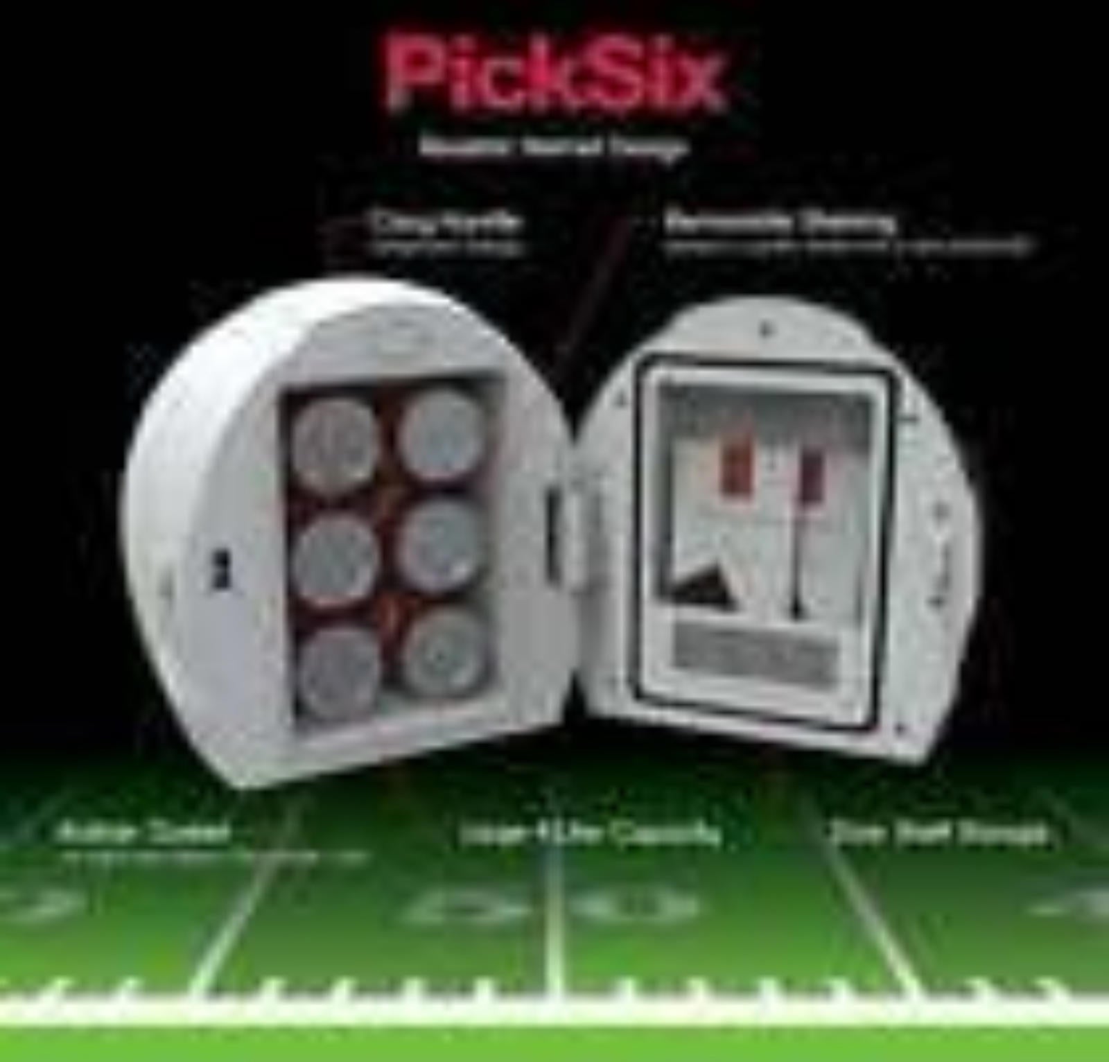(MSRP $149.99) Tzumi ionchill PickSix 4L Football Helmet Cooler