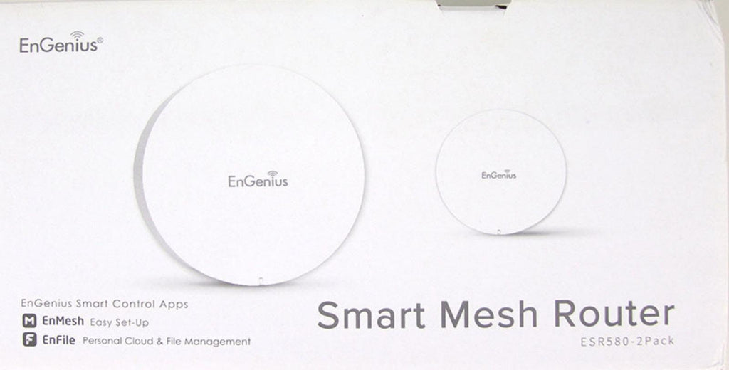 (NEW MSRP $129.99) 2 pack ESR580 tri-band smart Wi-Fi mesh system - brand-new