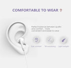 (MSRP $19.99) 2pk iPhone Earbuds w/Lightning Connector, MFi Certified, Remote