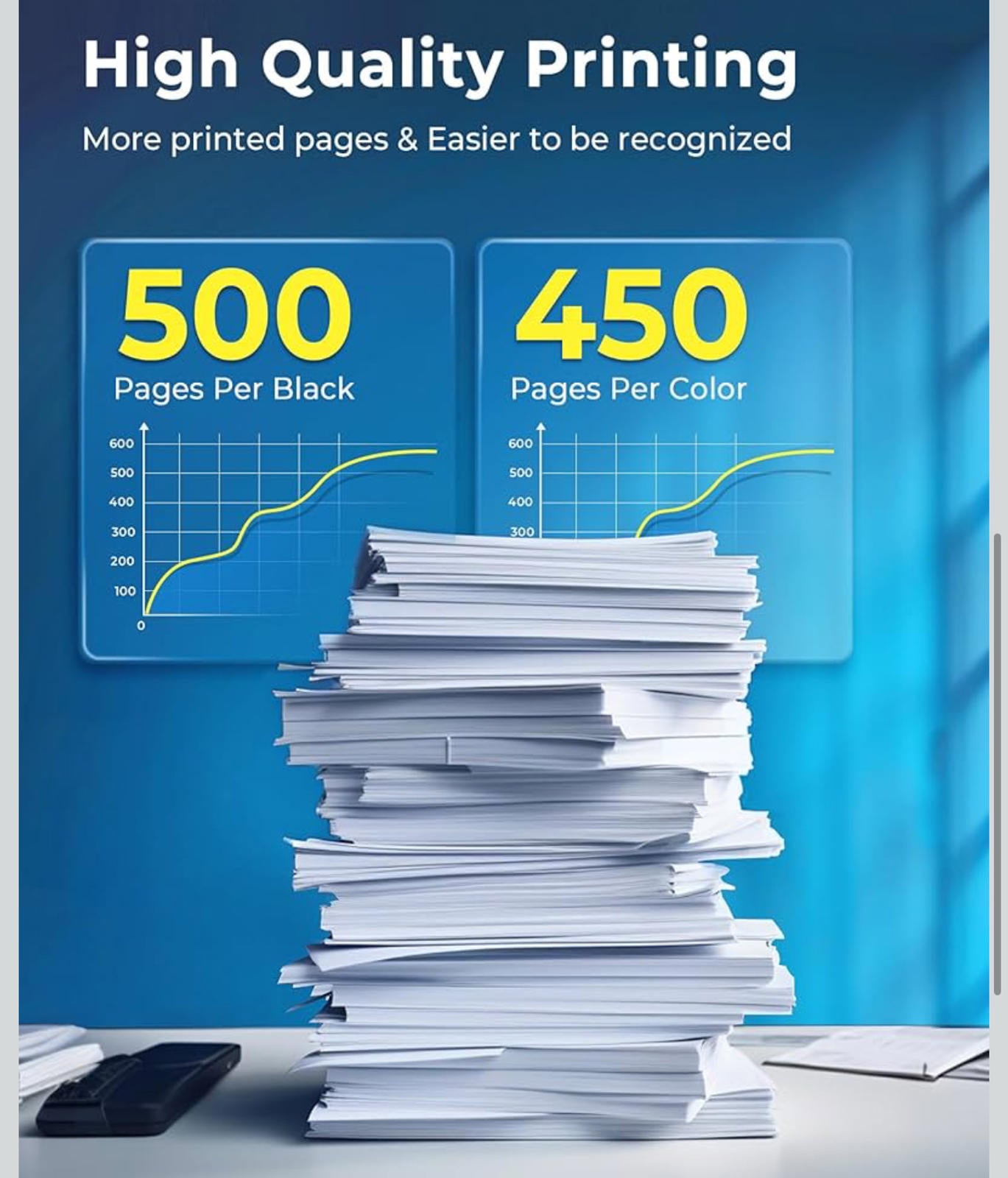(MSRP 19.99) 220XL Ink Cartridges – Epson Compatible
