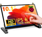 (NEW, MSRP $89.95) 10.1″ Raspberry Pi Touchscreen Monitor, 1024×600, HDMI