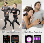(MSRP $59.99) Smart Watch with Fitness Tracker – 1.85” Touchscreen, Waterproof