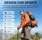 (NEW MSRP $39.99) Bone Conduction Headphones, BT5.2, Waterproof Open-Ear