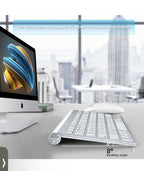 (NEW MSRP $35.99) Wireless Keyboard & Mouse Combo for Mac – USB-C + Bluetooth