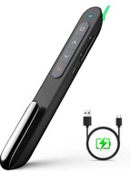 (MSRP $29.99) NORWII N76 Wireless Presenter w/ Green Laser & 330 ft Range