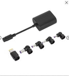 (New MSRP $69.95) Targus Universal Charger Including All USB-C Devices - Black