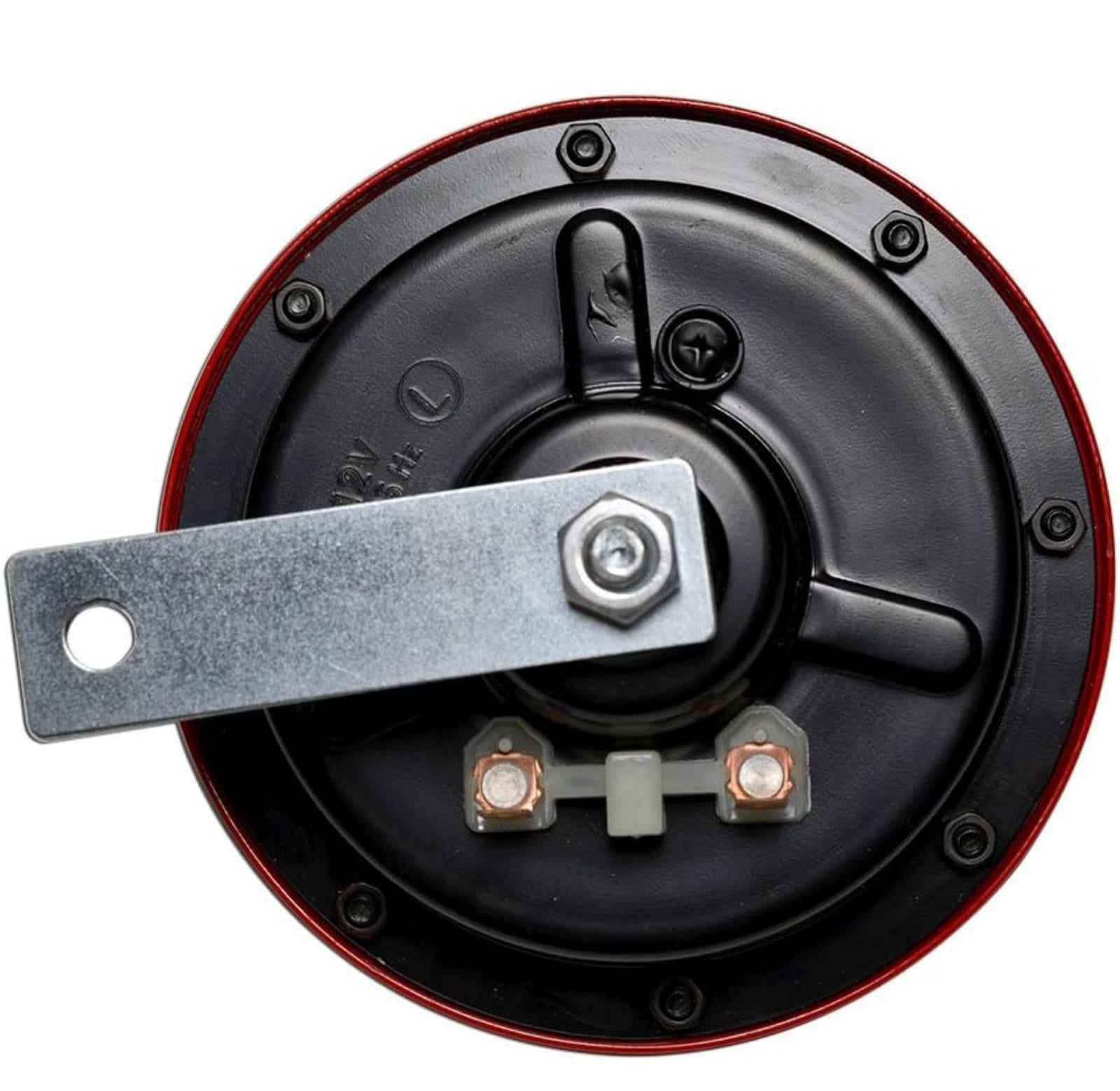(MSRP $29.99) 12V Twin-Tone Red Horn Kit – 300dB Blast at 430Hz + 320Hz 🔊🔴🚗