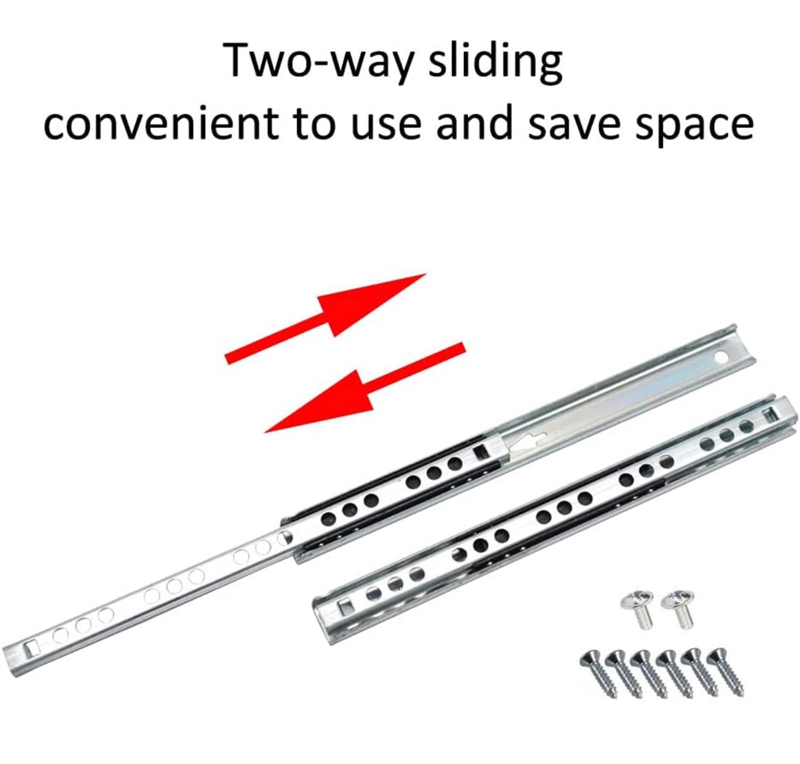 (MSRP $39.99) ETOPARS 16″ Heavy-Duty Ball‑Bearing Drawer Slides (5 Pairs)