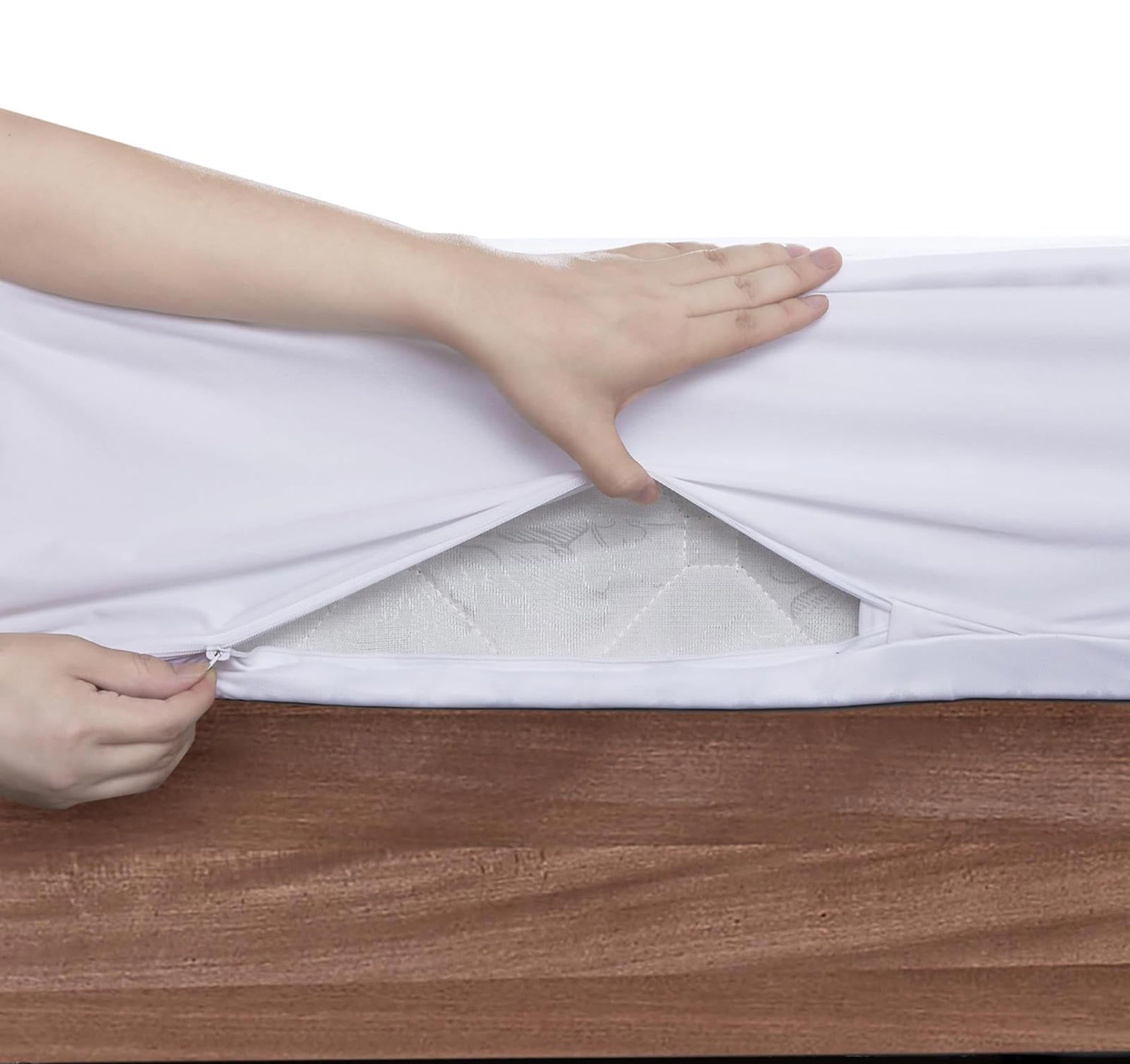 (MSRP $39.95) ProtectMySleep TWIN Cotton Terry Mattress protector. Waterproof