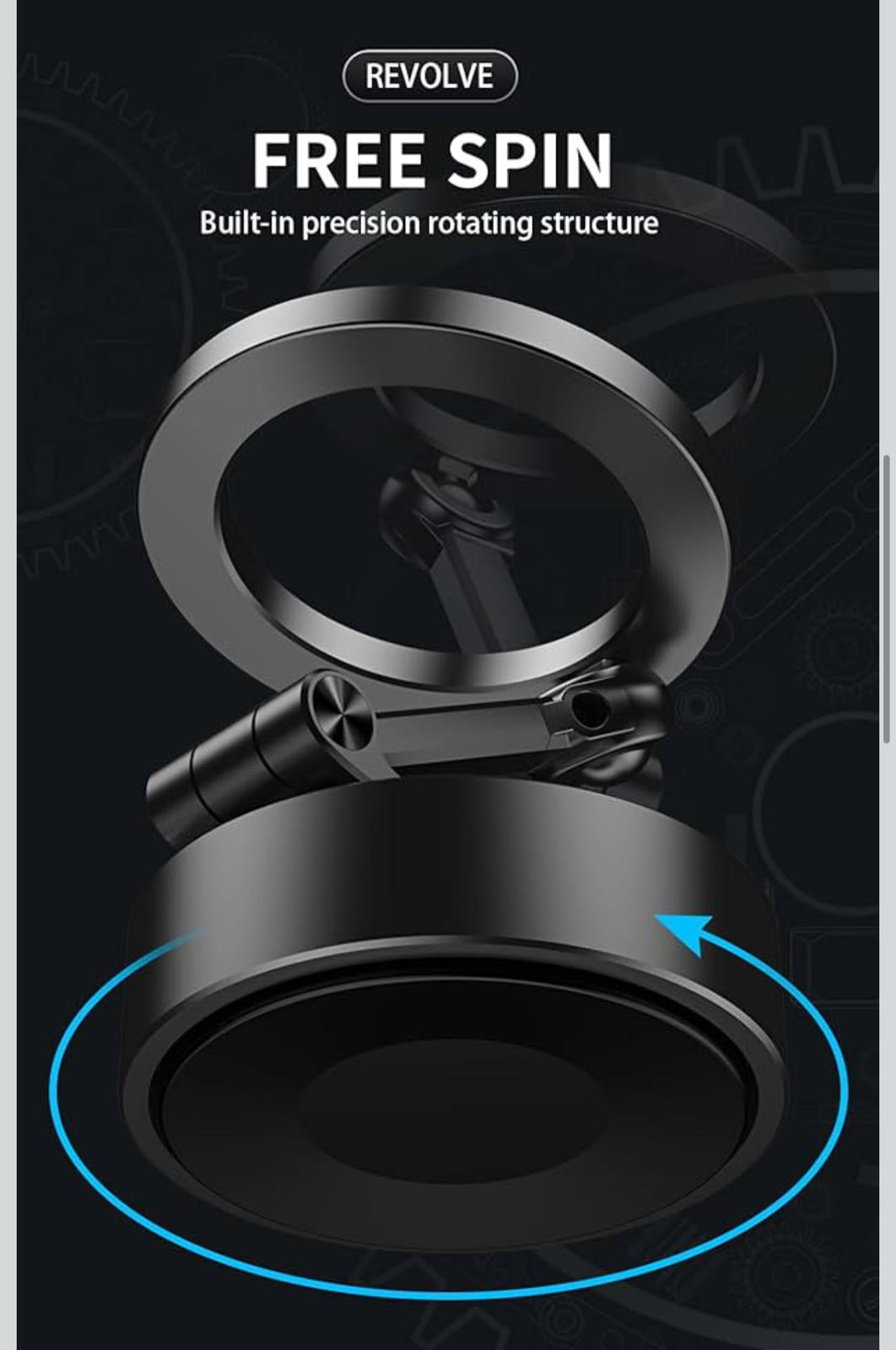 (NEW MSRP $24.99) ENZZONE 15W MagSafe Suction Mount with Wireless Charging