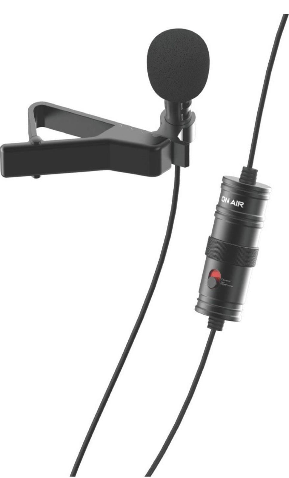 (MSRP $30.00) ON AIR Echo Mic w/Battery – Aux-Ready for DSLR & Phones 🎤📸🔋