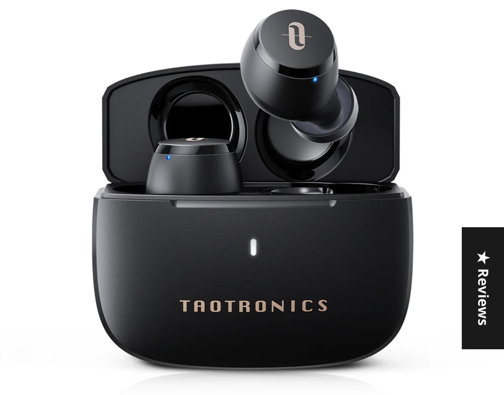 (MSRP $54.99) TaoTronics SoundLiberty 97 Earbuds –9 H Battery, IPX8, aptX, Touch