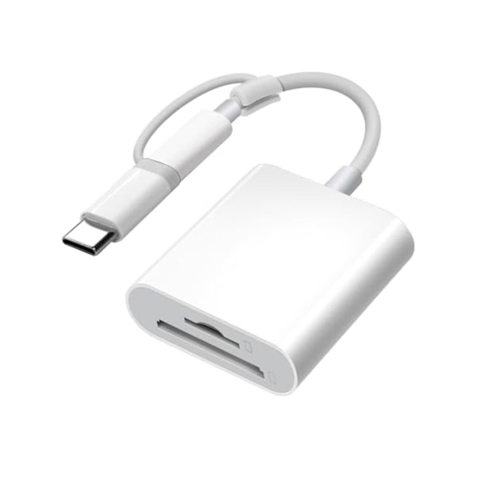 (MSRP $24.99) SD Card Reader for iPhone & USB-C Devices – Dual Connector 📱💻