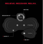 (NEW MSRP $50) FitRx Electrode Massager TENS Muscle Stimulator with App Control