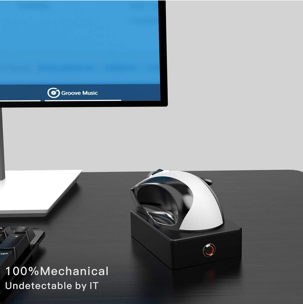 (MSRP $39.99) Mechanical Mouse Jiggler – USB Plug & Play, No Software