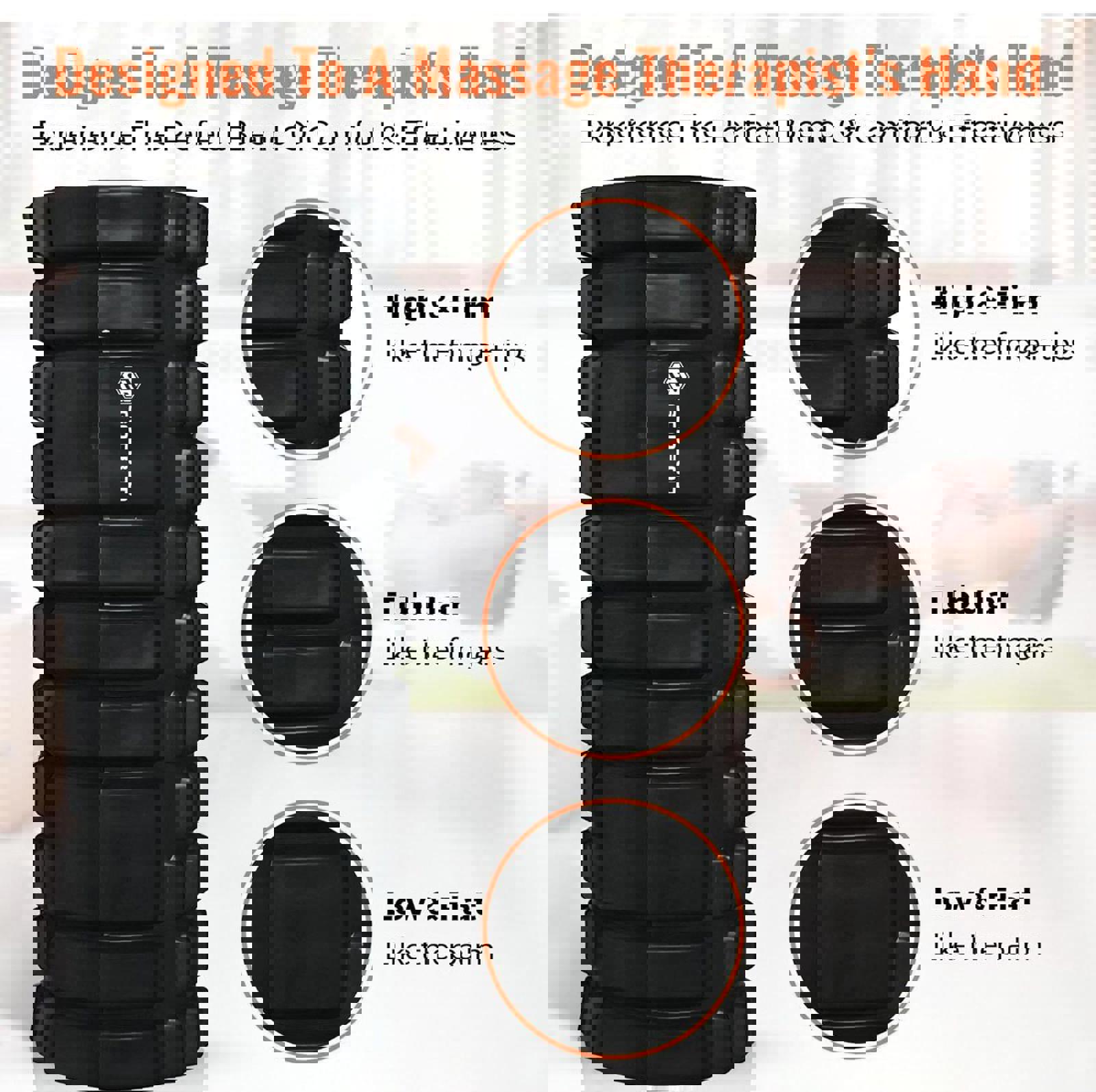 (NEW $39.99) Deep Tissue High Density Foam Roller for Recovery & Pain Relief
