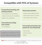 (MSRP $139.99) NBONEBS BHP‑8000c Wi‑Fi Smart Thermostat Touchscreen
