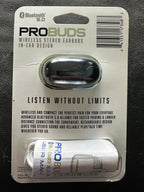 (NEW $30): black ProBuds in-ear AirPod-like stereo earbuds.5hr play,46hr standby