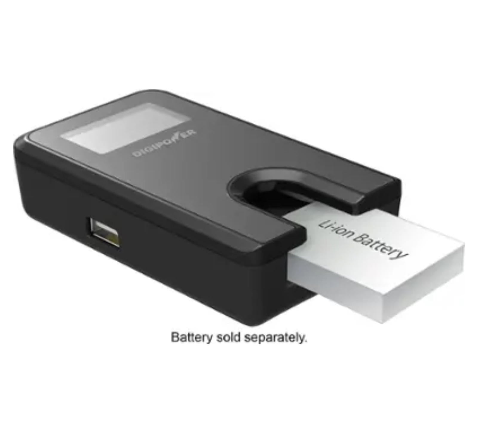 (MSRP $39.99) Digipower Travel Charger – Canon NB-4L/NB-6L/NB-11L Compatible