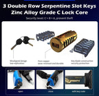 (New) AKM Heavy Duty Alarm Chain Lock - 4ft/120cm