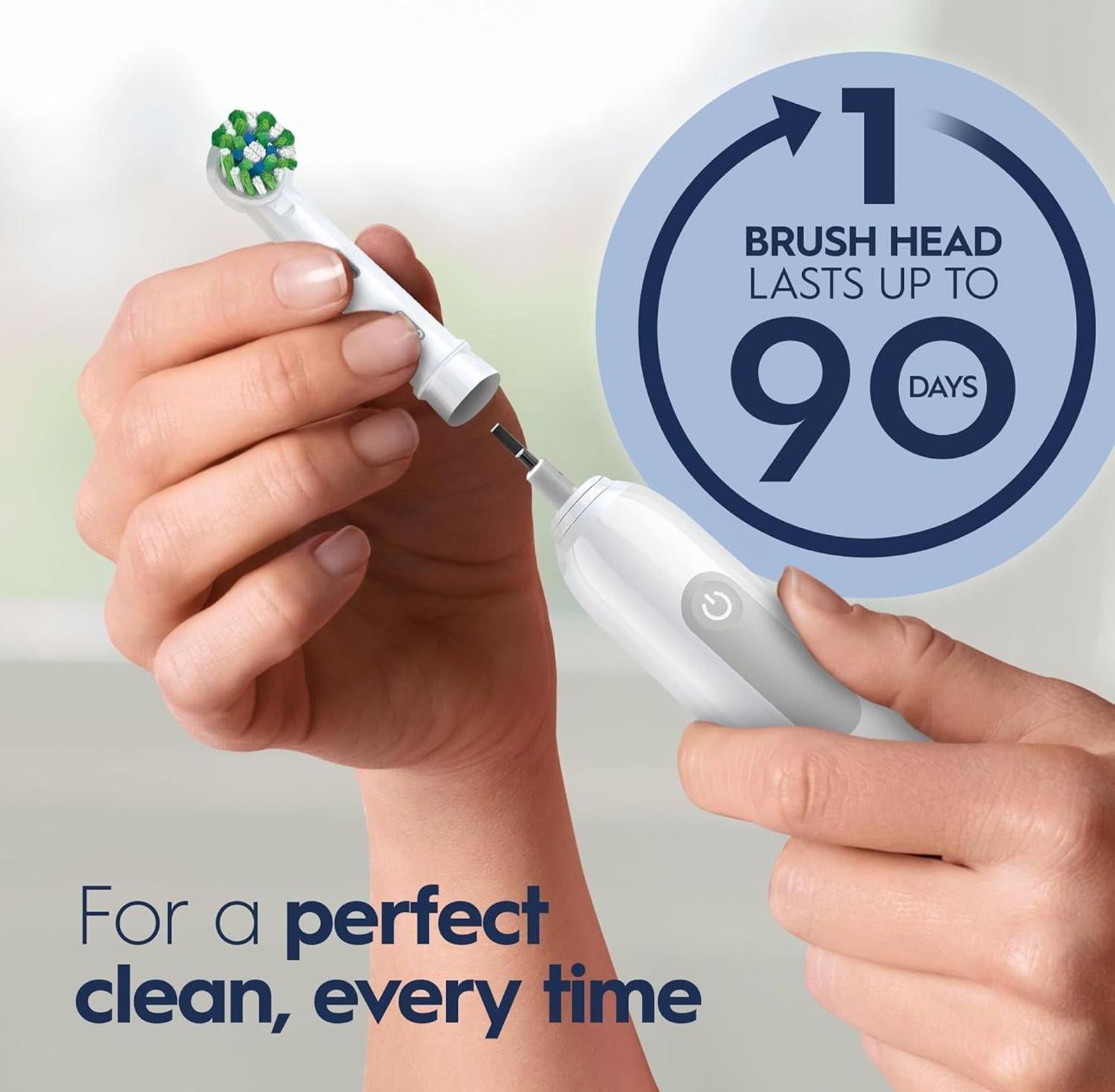 (NEW, MSRP $41.99) Oral-B Pro 1000 Electric Toothbrush – Rechargeable, White
