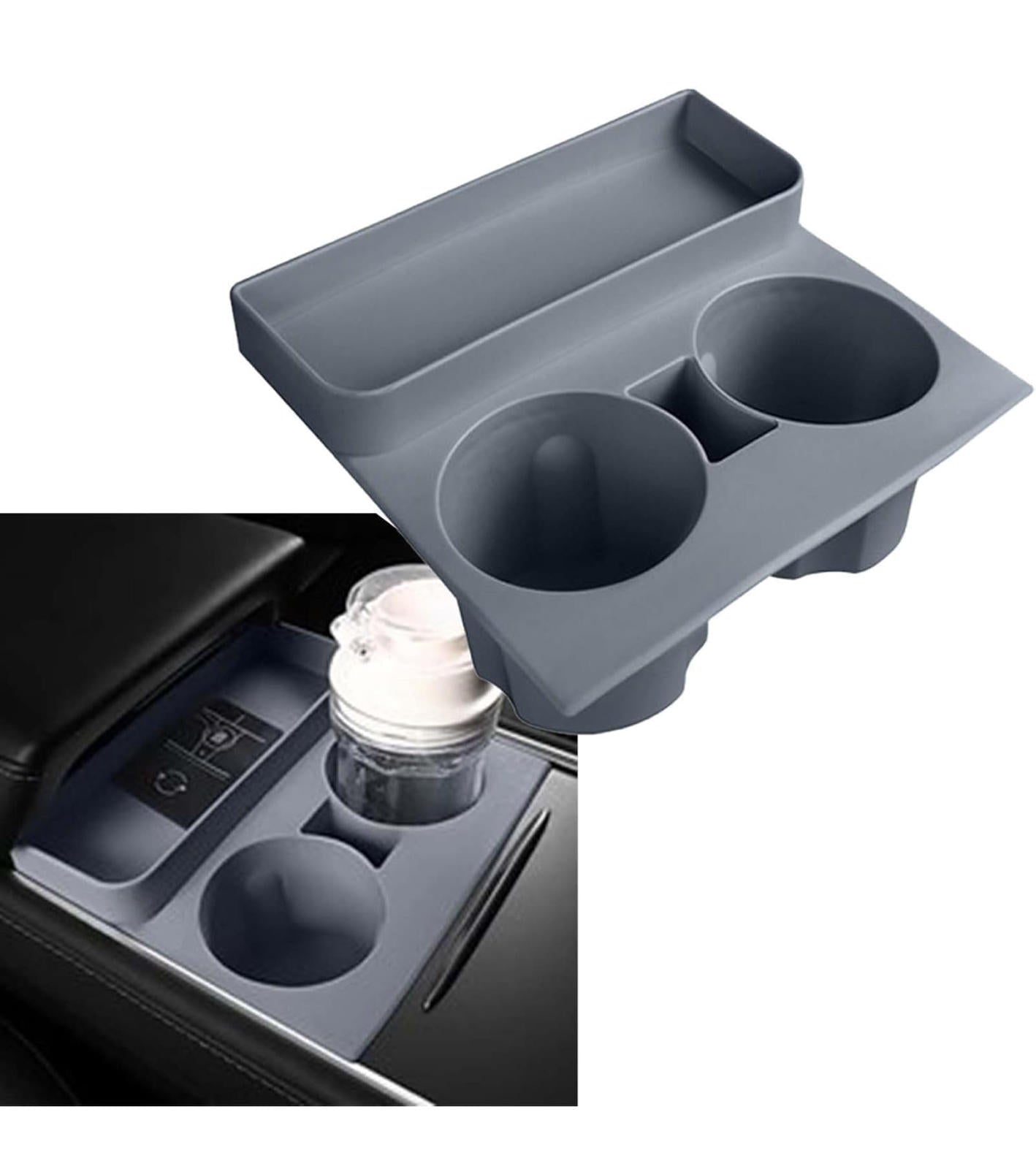 (MSRP $24.99) Silicone Center Console Storage Tray – Fits Tesla Model 3/Y