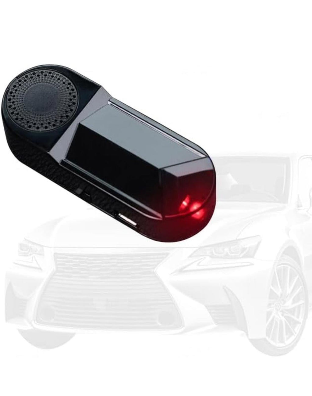 (NEW $12) Solar-Powered Car Security LED – Anti-Theft Warning Device