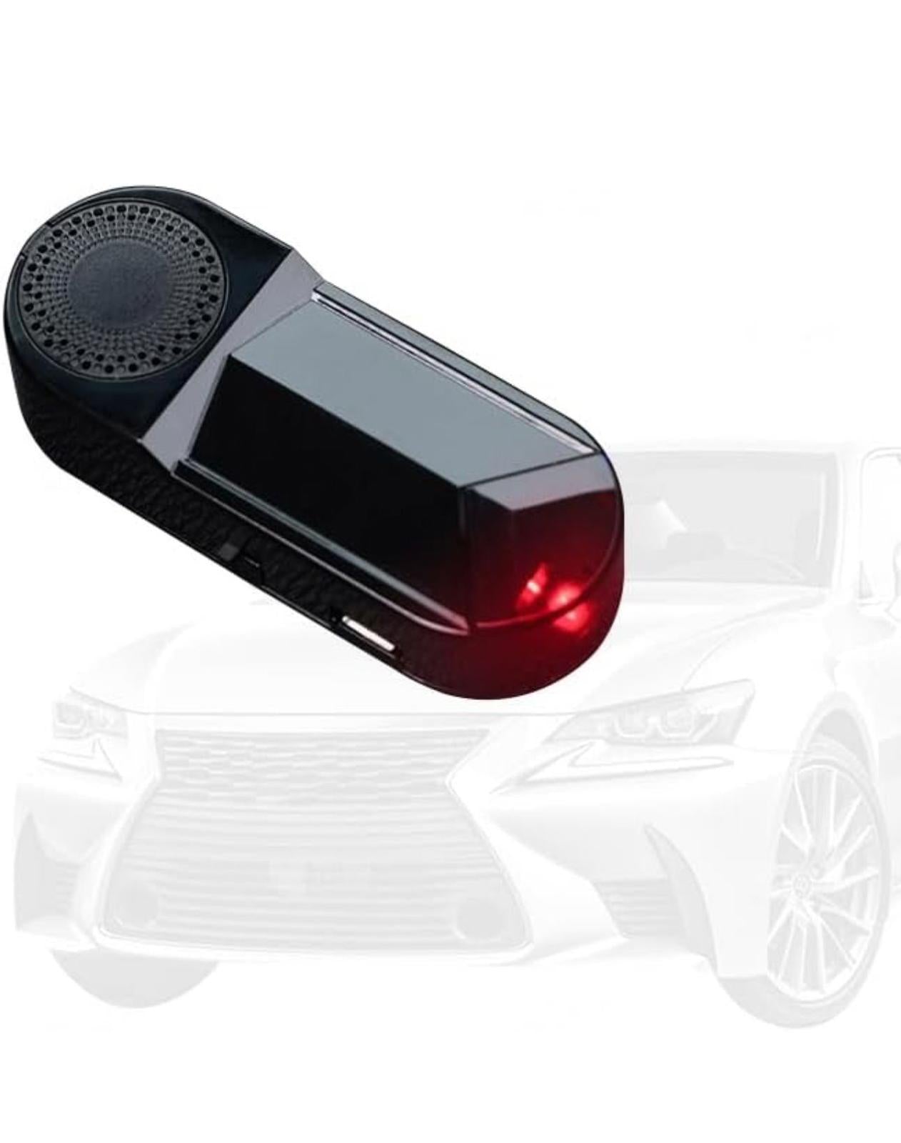 (NEW $12) Solar-Powered Car Security LED – Anti-Theft Warning Device