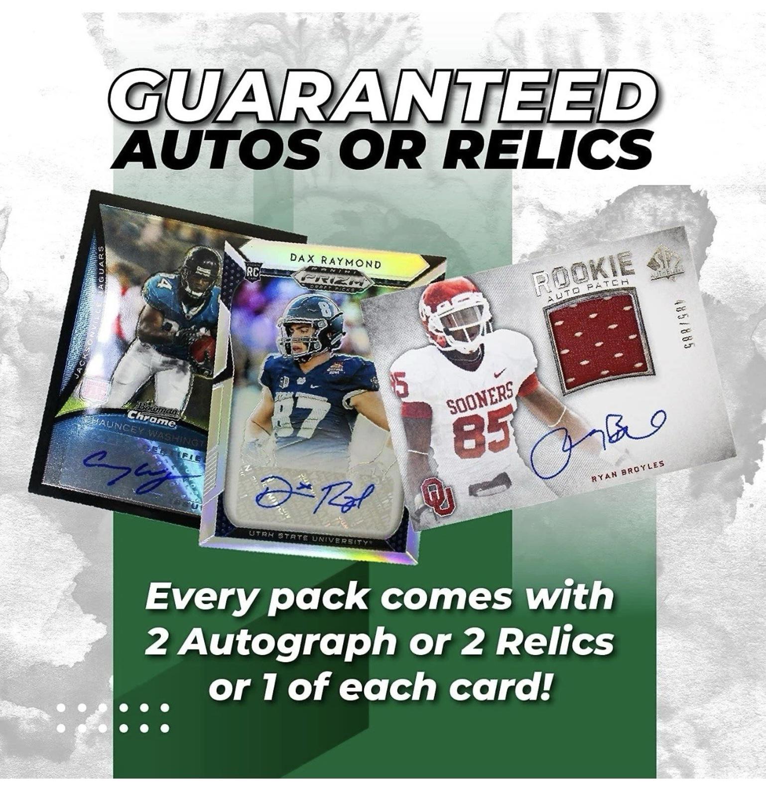 Cosmic Gaming Collection NFL Cosmic Sports Cards Unopened 100 Card Mega Pack