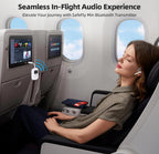 (NEW MSRP $44.99) 1Mii SafeFly Mini BT5.3 Transmitter– Low Latency, 25hr Battery