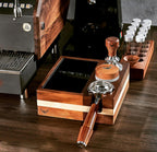 (NEW MSRP $49.99) Coffee Dosing Tubes with Wood Stand & Funnel – 10× 2oz Vials ☕