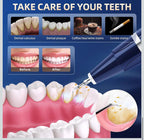 (NEW MSRP $45.99) Electric Teeth Plaque Cleaner Kit – Ultrasonic & USB‑C