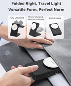 (MSRP $29.99) 3‑in‑1 Magnetic Wireless Charging Stand