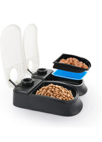 (NEW MSRP $24.99) Pawise 2 meal, 48 hour, automatic pet feeder with chiller mats