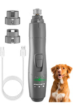 (NEW MSRP $24.99) LED Dog Nail Grinder – 2-Speed Quiet Trimmer, Rechargeable