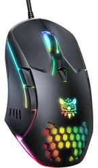 (MSRP $19.99) CW902 RGB Gaming Mouse – 7 Buttons, High/Variable DPI