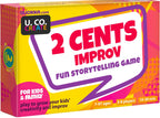 (MSRP $29.99) Quokka 2 Cents Storytelling Game – Improv Fun for 3–8 Players