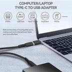 (NEW) Welldiea USB‑A to USB‑C OTG Adapter 4‑Pack – USB 3.0 Fast Pass‑Through