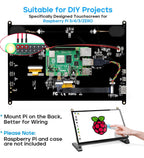 (NEW, MSRP $89.95) 10.1″ Raspberry Pi Touchscreen Monitor, 1024×600, HDMI