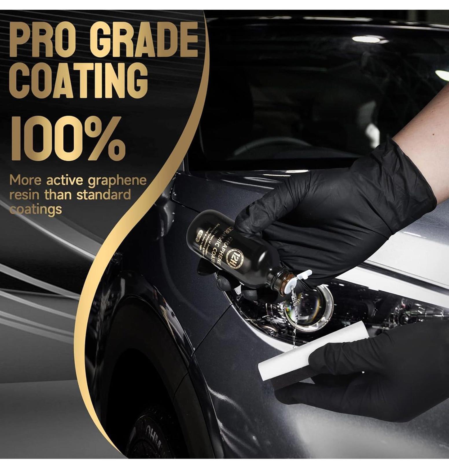 (MSRP $39.99) Graphene Ceramic Coating(70 ml), 10H Nano Protection & Hydrophobic