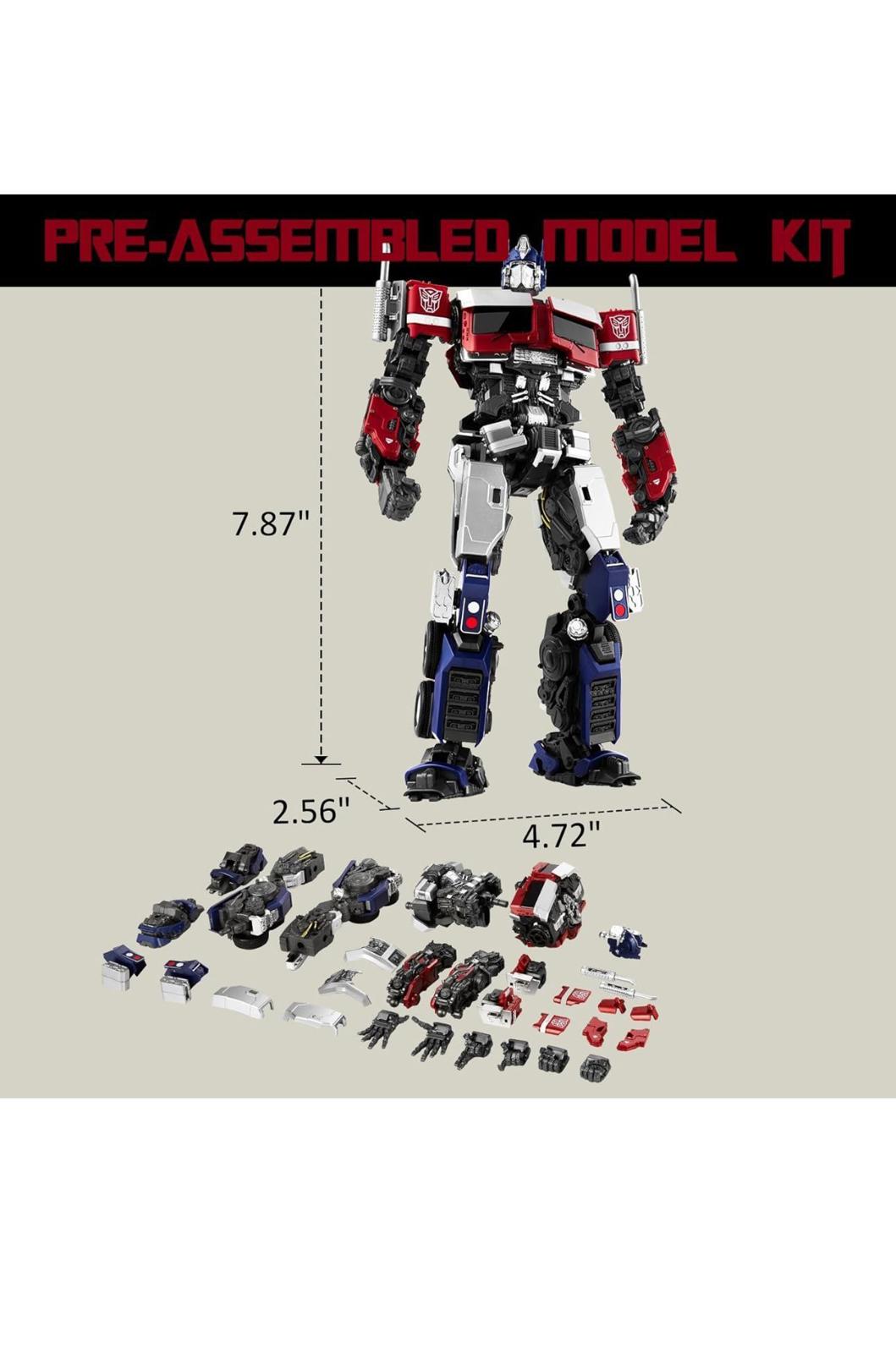 (NEW, MSRP $36.95) Optimus Prime Transformers Toys Rise of The Beasts, 7.87 Inch