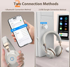 (NEW MSRP $59.99) 🎧 Wireless Over-Ear Headphones w/ Mic & 65hr Battery