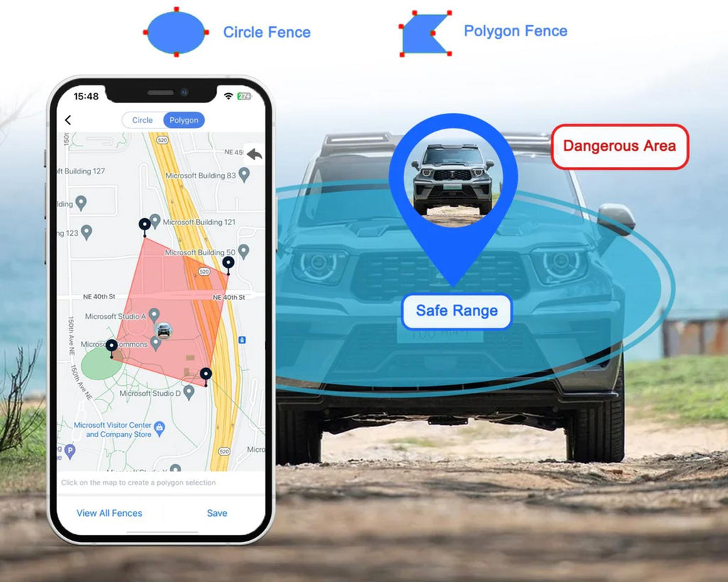 (MSRP $49.95) S20 Pro GPS Tracker – 4G, 30-Day Live Tracking, Magnetic Mount