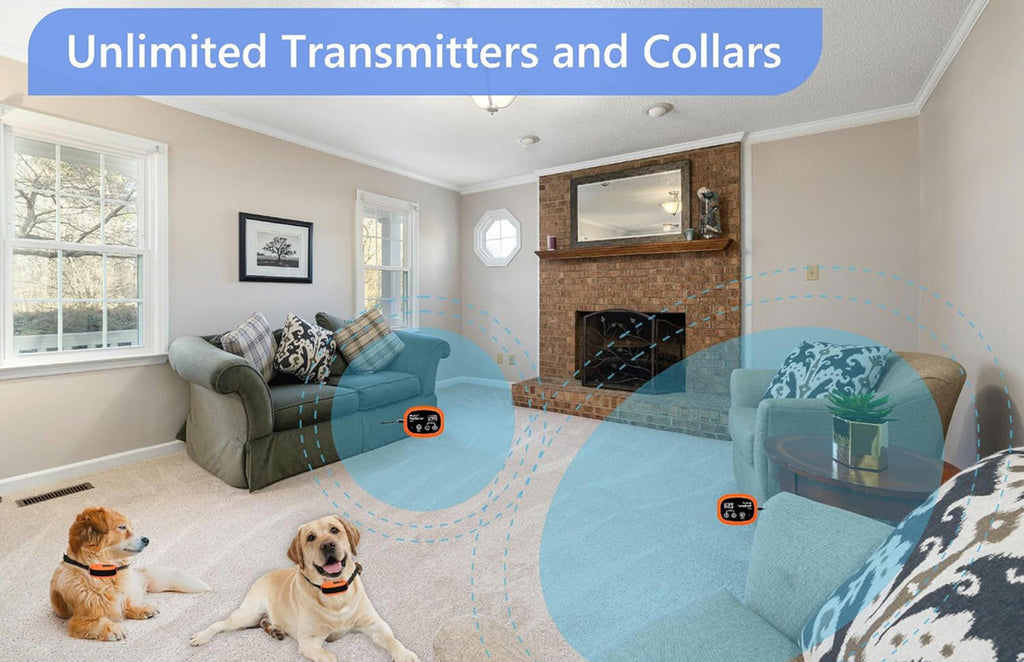 (MSRP $69.99) Wireless Indoor Pet Barrier System – Waterproof, Rechargeable
