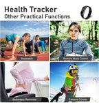 (MSRP $29.99) Fitness Tracker with 1.10″ AMOLED Touch Screen, 25 Sport Modes